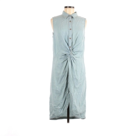 Chelsea & Violet Dresses & Skirts - PL Chelsea & Violet chambray knot dress size La